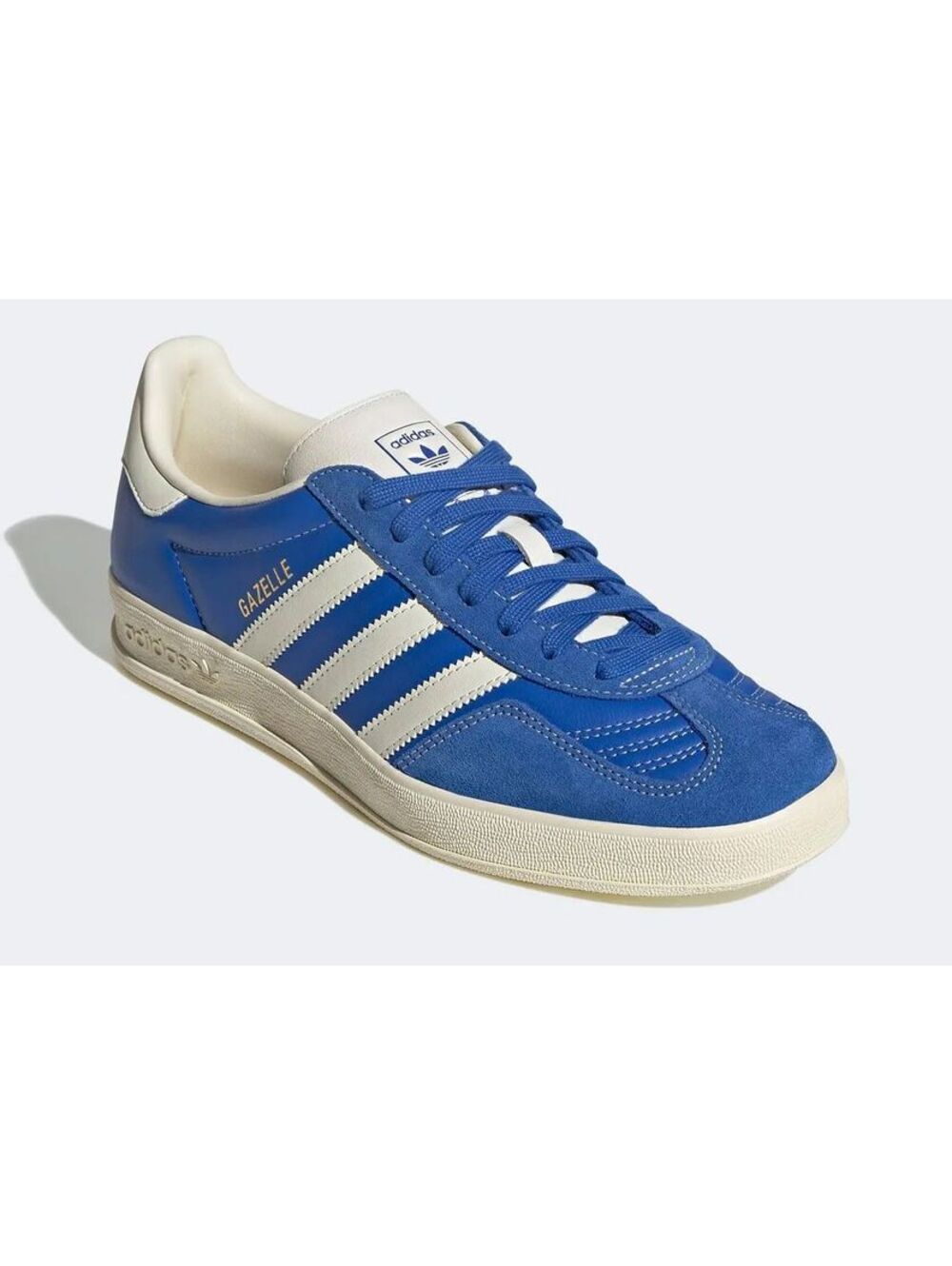 Adidas Originals Gazelle Indoor Sneaker in Blue-White Men 9.5